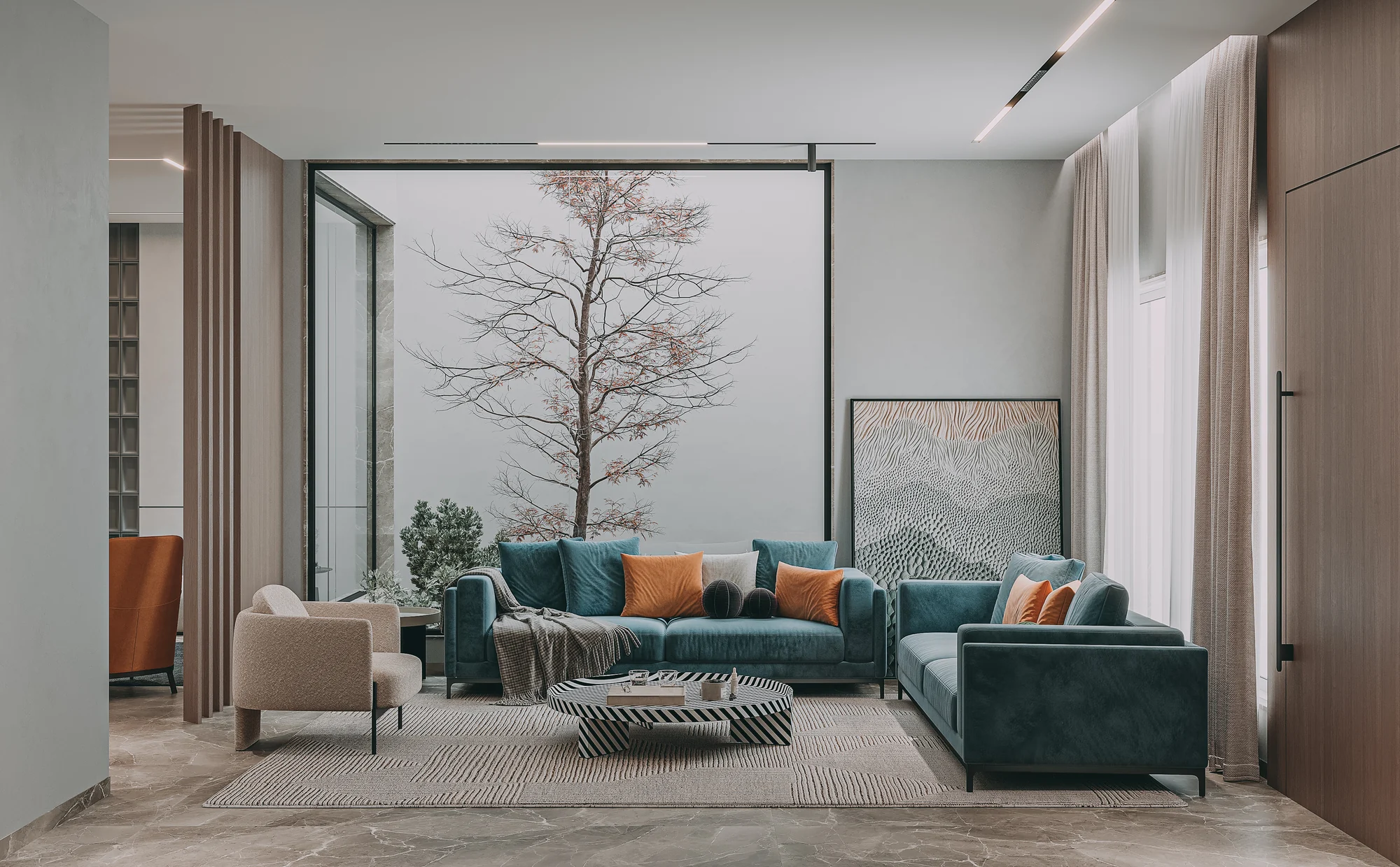 Courtyard House — Render 02